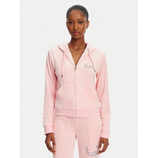 Juicy Couture Bluza Robertson JCBAS125805 Różowy Regular Fit ze sklepu MODIVO w kategorii Bluzy damskie - zdjęcie 182665462