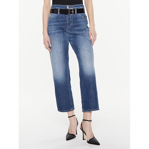 Pinko Jeansy 100114 A0HG Niebieski Boyfriend Fit ze sklepu MODIVO w kategorii Jeansy damskie - zdjęcie 182665521