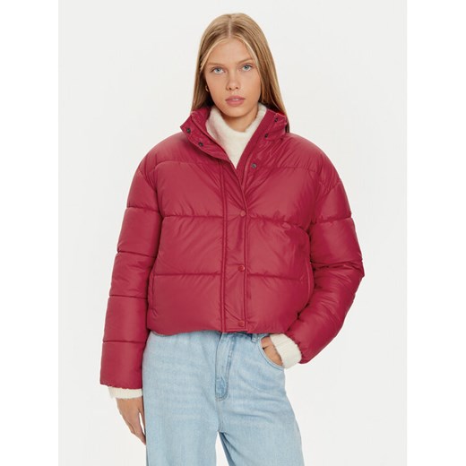 Pepe Jeans Kurtka zimowa Carley PL402453 Czerwony Regular Fit ze sklepu MODIVO w kategorii Kurtki damskie - zdjęcie 182665583