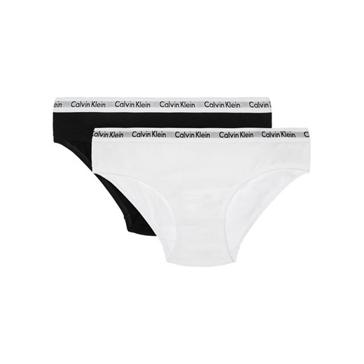 Calvin Klein Underwear Komplet 2 par fig G80G895000 Czarny ze sklepu MODIVO w kategorii Majtki dziecięce - zdjęcie 182665684