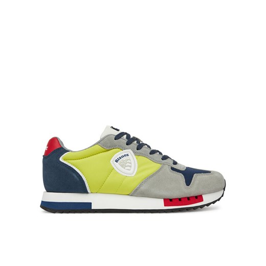 Blauer Sneakersy S5QUEENS05 Zielony ze sklepu MODIVO w kategorii Buty sportowe męskie - zdjęcie 182665724