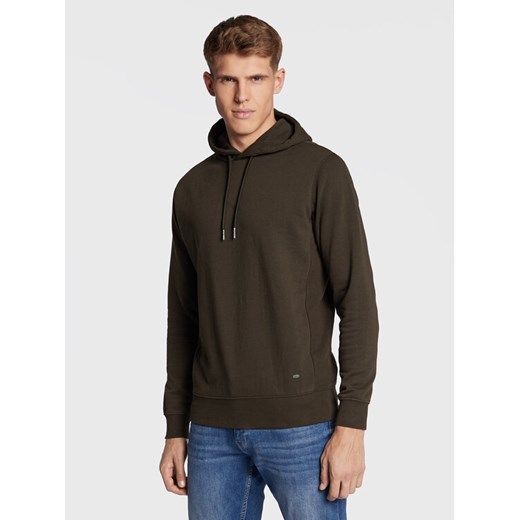Petrol Industries Bluza M-NOOS-SWH003 Zielony Regular Fit ze sklepu MODIVO w kategorii Bluzy męskie - zdjęcie 182665752