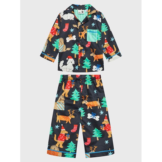 Cotton On Kids Piżama Bailey 7342255 Granatowy Regular Fit ze sklepu MODIVO w kategorii Piżamy dziecięce - zdjęcie 182665843