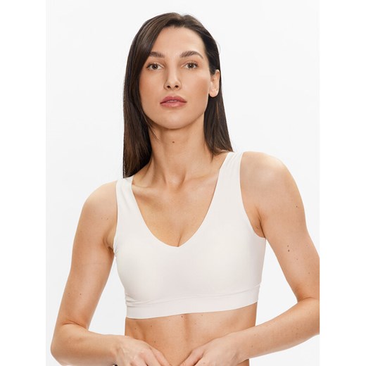 Chantelle Biustonosz top Soft Stretch C16A10 Écru ze sklepu MODIVO w kategorii Biustonosze - zdjęcie 182665853