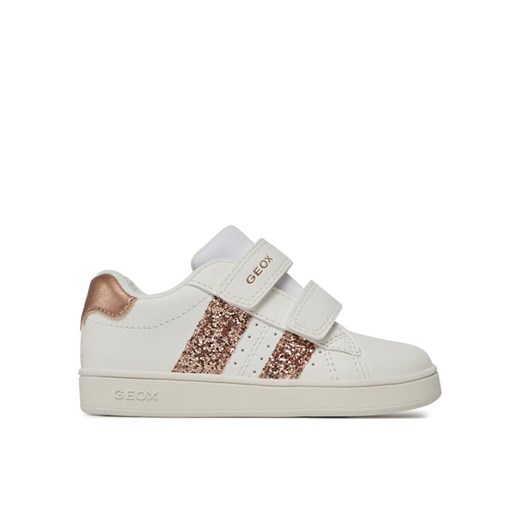 Geox Sneakersy J Eclyper Girl J45LRA 000BC C1ZH8 M Biały ze sklepu MODIVO w kategorii Trampki dziecięce - zdjęcie 182665901