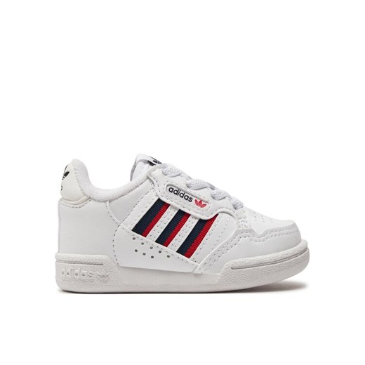 adidas Sneakersy Continental 80 Stripes El S42613 Biały ze sklepu MODIVO w kategorii Buciki niemowlęce - zdjęcie 182665983