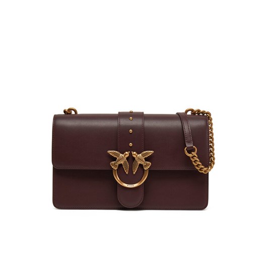 PINKO Torebka 100053 A0F1 W36Q Bordowy ze sklepu MODIVO w kategorii Listonoszki - zdjęcie 182665990