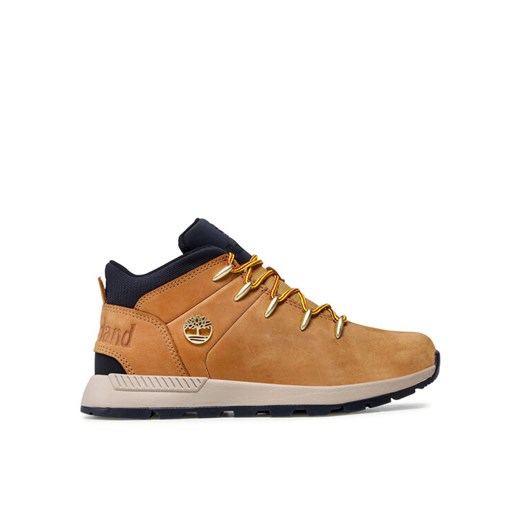 Timberland Trzewiki Sprint Trekker Mid TB0A2G8K231 Brązowy ze sklepu MODIVO w kategorii Buty zimowe dziecięce - zdjęcie 182666080