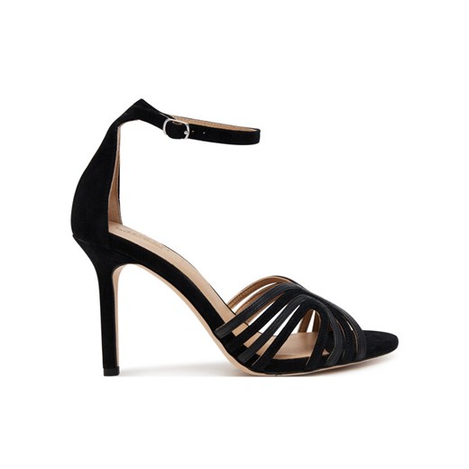 LAUREN RALPH LAUREN Sandały Allie 802966856003 Czarny ze sklepu MODIVO w kategorii Sandały damskie - zdjęcie 182666083