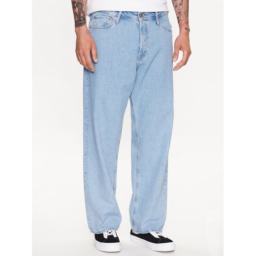 Jack&Jones Jeansy Alex 12236082 Niebieski Baggy Fit ze sklepu MODIVO w kategorii Jeansy męskie - zdjęcie 182666092