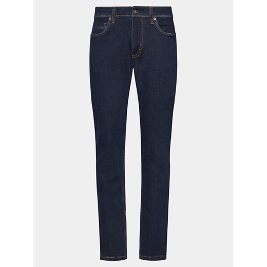 Mustang Jeansy Washington 1014032 Granatowy Straight Fit ze sklepu MODIVO w kategorii Jeansy męskie - zdjęcie 182666153