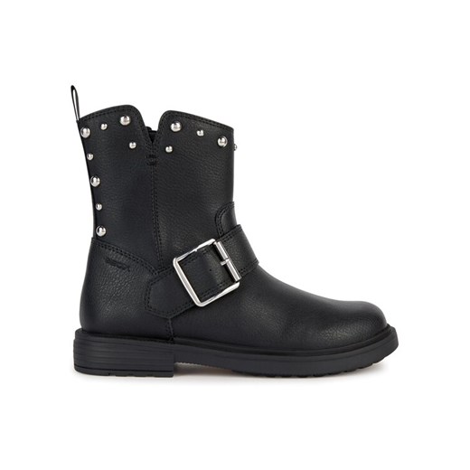 Geox Botki Jr Eclair J369QK 000BU C9999 S Czarny ze sklepu MODIVO w kategorii Buty zimowe dziecięce - zdjęcie 182666182