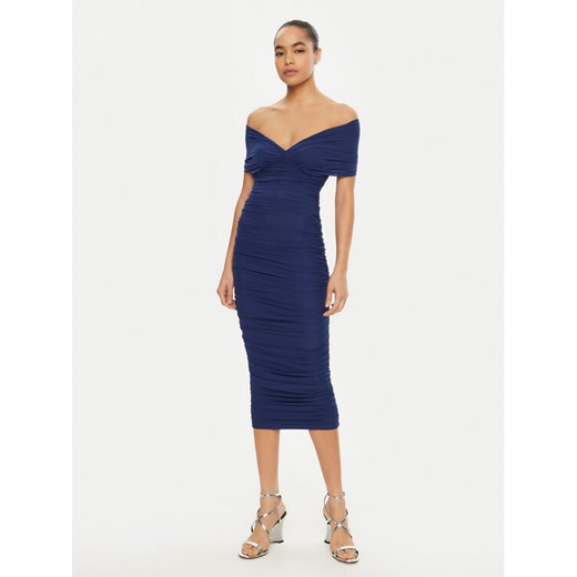 BARDOT Sukienka koktajlowa 59756DB Niebieski Slim Fit ze sklepu MODIVO w kategorii Sukienki - zdjęcie 182666200