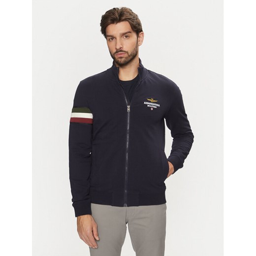 Aeronautica Militare Bluza 242FE1871F439 Granatowy Regular Fit ze sklepu MODIVO w kategorii Bluzy męskie - zdjęcie 182666212