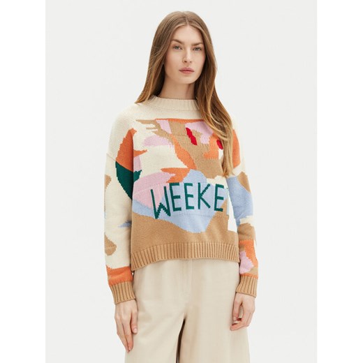 Weekend Max Mara Sweter 2515361181 Kolorowy Regular Fit ze sklepu MODIVO w kategorii Swetry damskie - zdjęcie 182666232