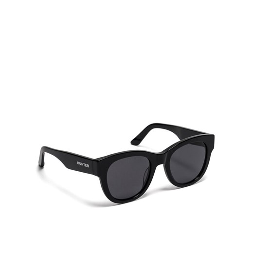 Hunter Okulary przeciwsłoneczne HT 6656S Czarny ze sklepu MODIVO w kategorii Okulary przeciwsłoneczne damskie - zdjęcie 182666244
