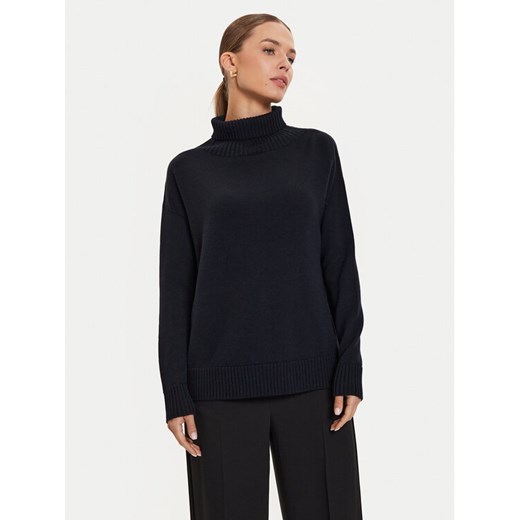 Max Mara Leisure Golf Superbo 2426366148 Granatowy Relaxed Fit ze sklepu MODIVO w kategorii Swetry damskie - zdjęcie 182666271