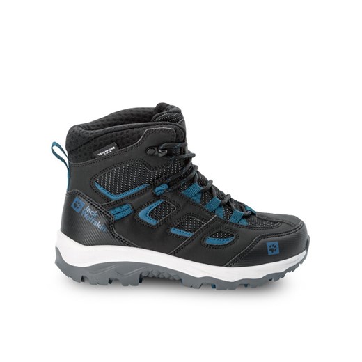 Jack Wolfskin Trekkingi Vojo Texapore Mid K 4042181 Czarny ze sklepu MODIVO w kategorii Buty trekkingowe dziecięce - zdjęcie 182666310