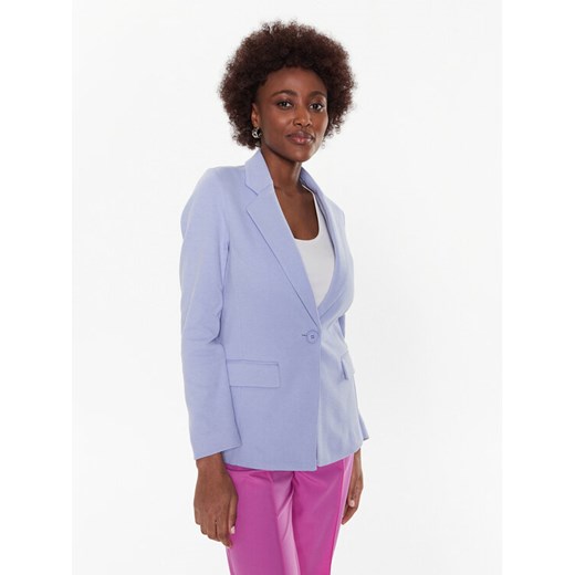 United Colors Of Benetton Marynarka 28MVDW00F Fioletowy Regular Fit ze sklepu MODIVO w kategorii Marynarki damskie - zdjęcie 182666323