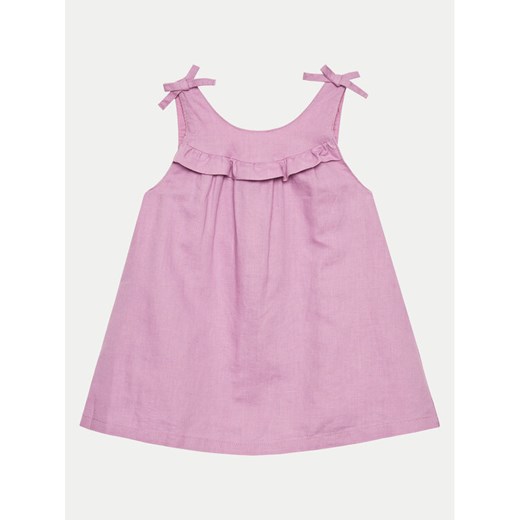 United Colors Of Benetton Sukienka letnia 4BE7GV01C Fioletowy Regular Fit ze sklepu MODIVO w kategorii Sukienki dziewczęce - zdjęcie 182666341