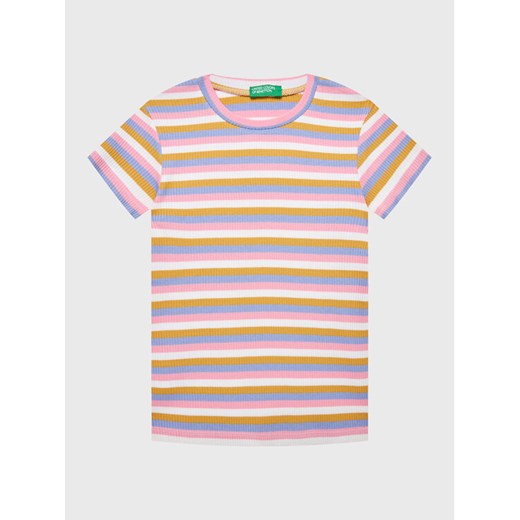 United Colors Of Benetton T-Shirt 3HFUG107A Kolorowy Regular Fit ze sklepu MODIVO w kategorii Koszulki niemowlęce - zdjęcie 182666431