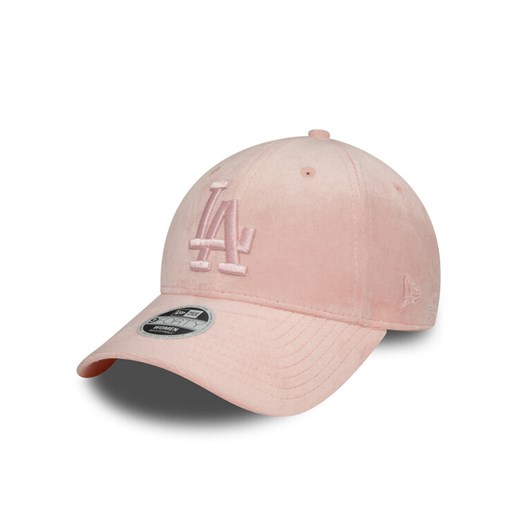 New Era Czapka z daszkiem Wmns Velour 940 La Dodgers 60503610 Różowy ze sklepu MODIVO w kategorii Czapki z daszkiem damskie - zdjęcie 182666470