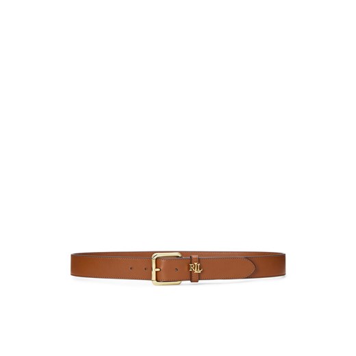LAUREN RALPH LAUREN Pasek Damski 412968765002 Brązowy ze sklepu MODIVO w kategorii Paski damskie - zdjęcie 182666492