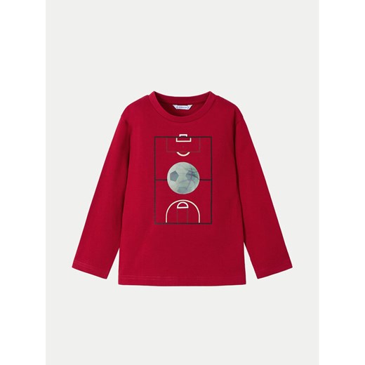 Mayoral Bluzka 4044 Czerwony Regular Fit ze sklepu MODIVO w kategorii T-shirty chłopięce - zdjęcie 182666532