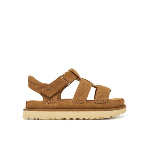 Ugg Sandały W Goldenstar Strap 1137890 Brązowy ze sklepu MODIVO w kategorii Sandały damskie - zdjęcie 182666591