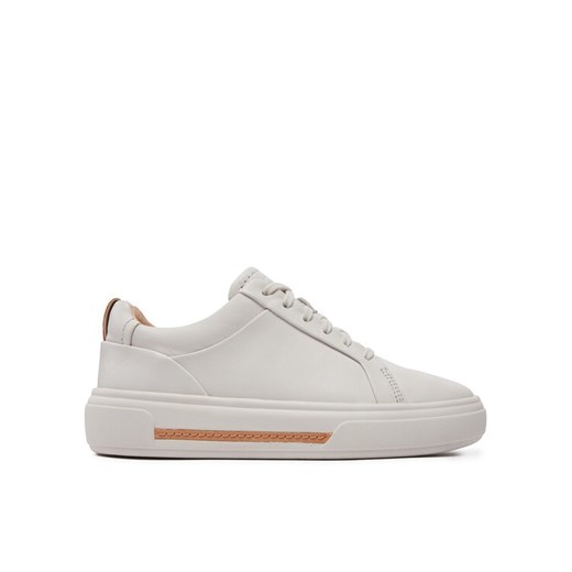 Clarks Sneakersy Hollyhock Walk 26176308 Biały ze sklepu MODIVO w kategorii Trampki damskie - zdjęcie 182666604