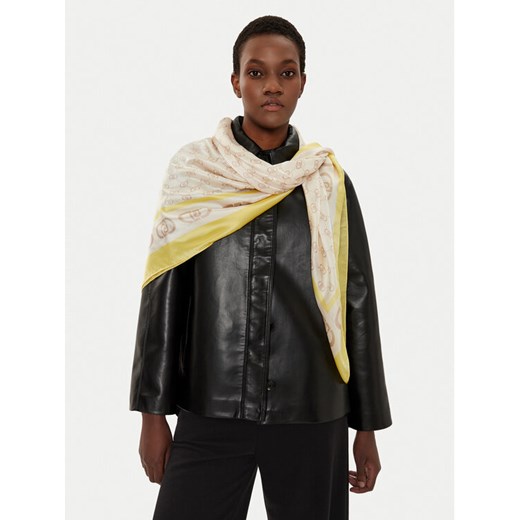 Liu Jo Chusta Ecs Foulard Portalo 2A5021 T0300 Beżowy ze sklepu MODIVO w kategorii Szaliki i chusty damskie - zdjęcie 182666623