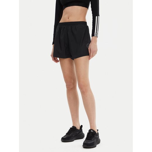 adidas by Stella McCartney Szorty sportowe Stella McCartney TruePace IT9728 Czarny Loose Fit ze sklepu MODIVO w kategorii Szorty - zdjęcie 182666652