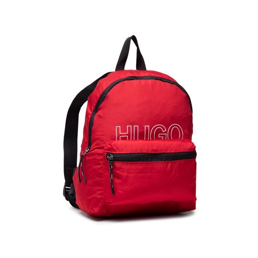 Hugo Plecak Reborn Backpack 50452695 10231109 01 Czerwony ze sklepu MODIVO w kategorii Plecaki - zdjęcie 182666672