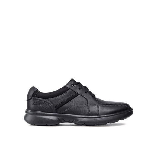 Clarks Półbuty Bradley Walk 261533327 Czarny ze sklepu MODIVO w kategorii Półbuty męskie - zdjęcie 182666694