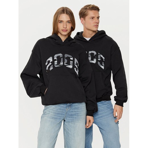 2005 Bluza Unisex Hunting Czarny Relaxed Fit ze sklepu MODIVO w kategorii Bluzy męskie - zdjęcie 182666723