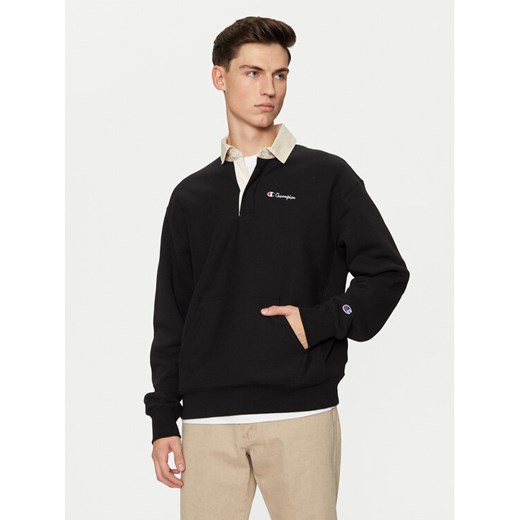 Champion Bluza 220708 Czarny Relaxed Fit ze sklepu MODIVO w kategorii Bluzy męskie - zdjęcie 182666751