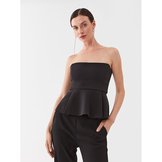 Pinko Bluzka Magnetone 101662 A0HC Czarny Regular Fit ze sklepu MODIVO w kategorii Bluzki damskie - zdjęcie 182666770