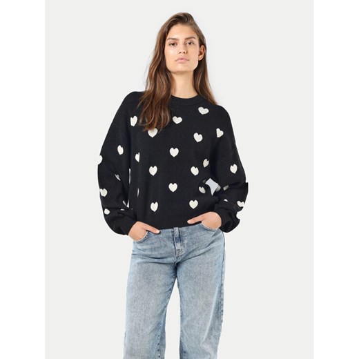 Noisy May Sweter Charlott 27028159 Czarny Regular Fit ze sklepu MODIVO w kategorii Swetry damskie - zdjęcie 182666801