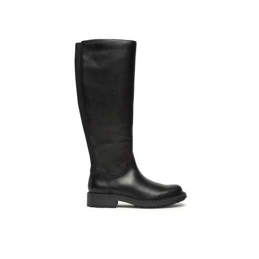 Clarks Kozaki Orinoco2 Rise 261747894 Czarny ze sklepu MODIVO w kategorii Kozaki damskie - zdjęcie 182666811