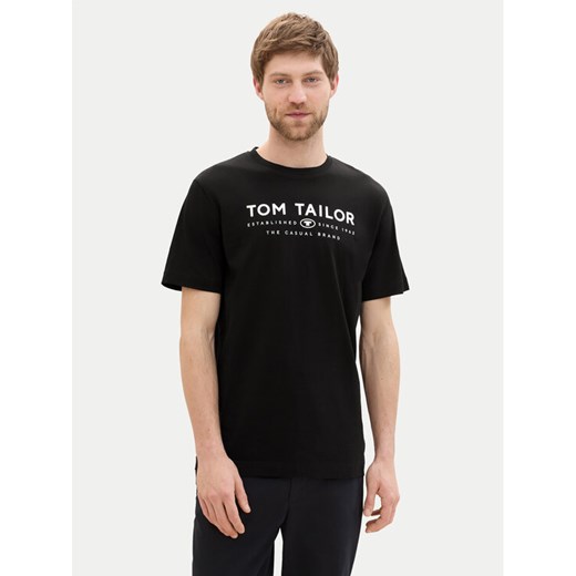 Tom Tailor T-Shirt 1043276 Czarny Regular Fit ze sklepu MODIVO w kategorii T-shirty męskie - zdjęcie 182666813
