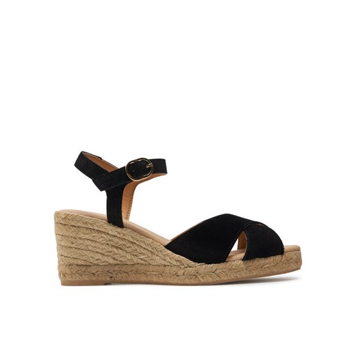 Geox Espadryle D Gelsa Low D45NGC 00022 C9999 Czarny ze sklepu MODIVO w kategorii Espadryle damskie - zdjęcie 182666823
