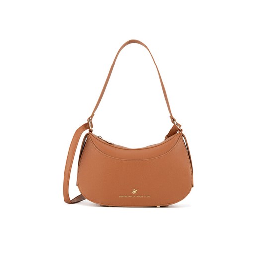 Beverly Hills Polo Club Torebka BHPC-C-008-07 Brązowy ze sklepu MODIVO w kategorii Listonoszki - zdjęcie 182666861