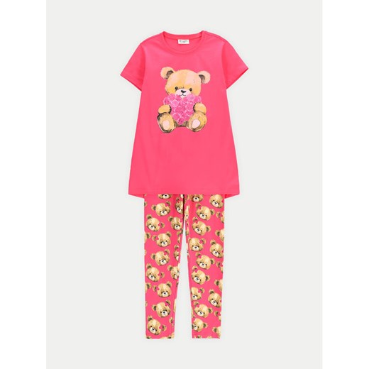 Coccodrillo Piżama WC5448209PJS Różowy Regular Fit ze sklepu MODIVO w kategorii Piżamy dziecięce - zdjęcie 182666871