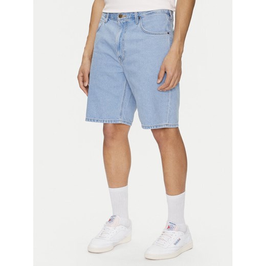 Lee Szorty jeansowe Asher 112364084 Niebieski Loose Fit ze sklepu MODIVO w kategorii Spodenki męskie - zdjęcie 182666892