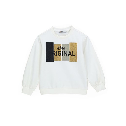 Original Marines Bluza DCA3575F Écru Regular Fit ze sklepu MODIVO w kategorii Bluzy dziewczęce - zdjęcie 182666954