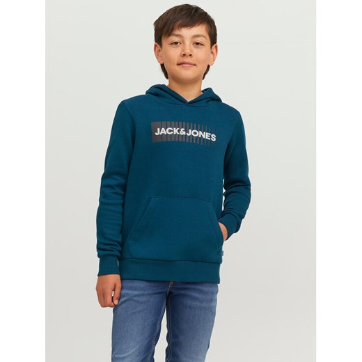 Jack&Jones Junior Bluza 12237459 Niebieski Regular Fit ze sklepu MODIVO w kategorii Bluzy chłopięce - zdjęcie 182667140