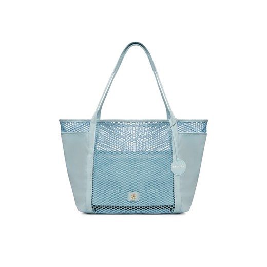 Badura Torebka WENN-01 Niebieski ze sklepu MODIVO w kategorii Torby Shopper bag - zdjęcie 182667240