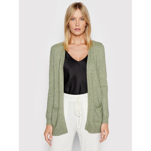 ONLY Kardigan Lesly 15174274 Zielony Regular Fit ze sklepu MODIVO w kategorii Swetry damskie - zdjęcie 182667251