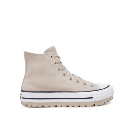 Converse Trampki Chuck Taylor All Star City Trek Suede A11455C Beżowy ze sklepu MODIVO w kategorii Trampki męskie - zdjęcie 182667260