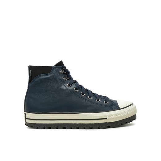 Converse Trzewiki Chuck Taylor All Star City Trek Waterproof A08558C Granatowy ze sklepu MODIVO w kategorii Buty zimowe męskie - zdjęcie 182667332